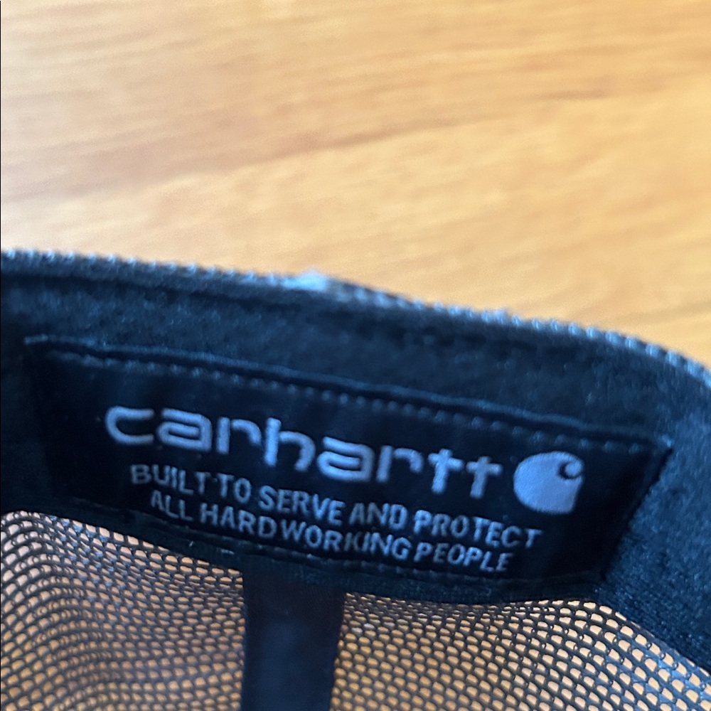 Carhartt Light  Gray with Gray Mesh Logo Cap - Picture 6 of 8